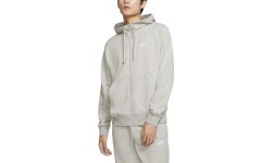 Мужская толстовка Nike NSW Club Hoodie FZ FT, серая, BV2648 063