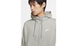Nike NSW Club Hoodie FZ FT vīriešu džemperis, pelēks, BV2648 063