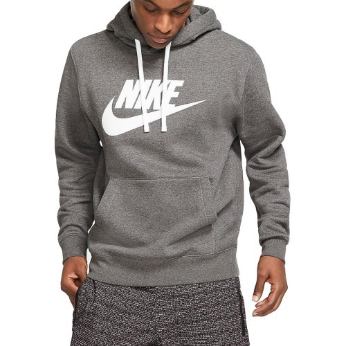 Nike Sportswear Club Hoodie PO BB GX Fleece Men's Sweatshirt Gray BV2973 071