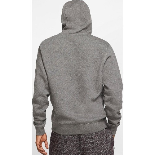 Мужская толстовка Nike Sportswear Club Hoodie PO BB GX Fleece, серая BV2973 071