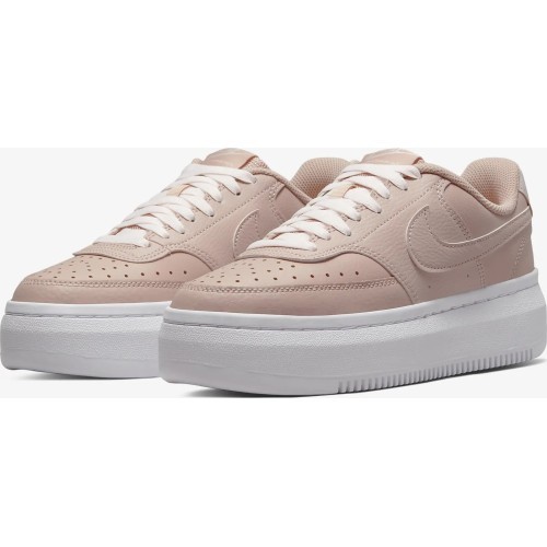 Nike W Court Vision Alta LTR женская обувь, розово-белая DM0113 600