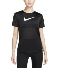 Nike Women's T-Shirt W Nk Df Tee Rlgnd Hbr Black FQ4975 011