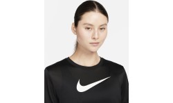 Nike Women's T-Shirt W Nk Df Tee Rlgnd Hbr Black FQ4975 011