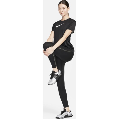 Nike sieviešu krekls W Nk Df Tee Rlgnd Hbr Black FQ4975 011