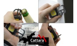 Lukturītis COB 600lm MULTI TRIPOD ar statīvu