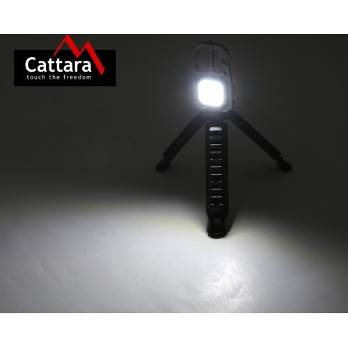 Lukturītis COB 600lm MULTI TRIPOD ar statīvu