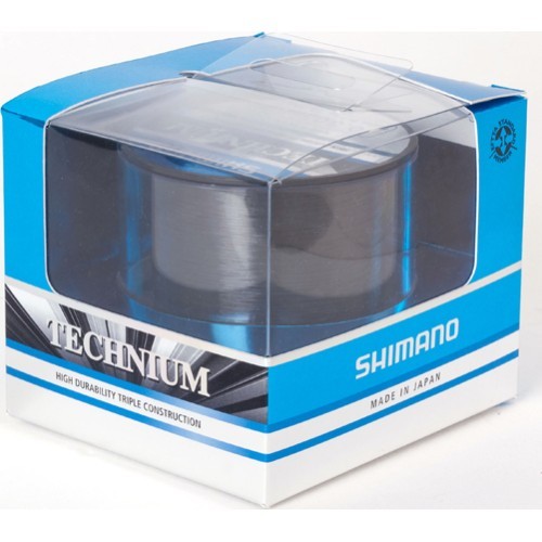 Катушка Shimano Technium, серая, 300 м, 0,285 мм, 7,5 кг