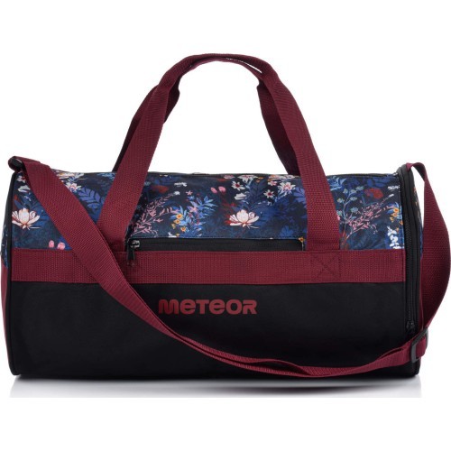Fitness bag meteor sirin 25 l - Burgundy || Black