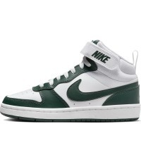 Nike apavi pusaudžiem Court Borough Mid 2 White Green CD7782 119