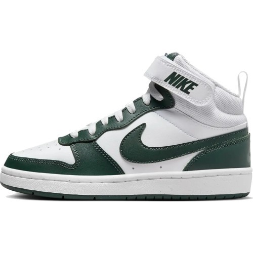 Nike apavi pusaudžiem Court Borough Mid 2 White Green CD7782 119