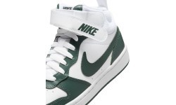 Nike apavi pusaudžiem Court Borough Mid 2 White Green CD7782 119