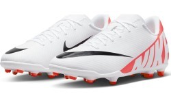 Футбольные бутсы Nike Jr Vapor 15 Club FG/MG для подростков белые DJ5958 600