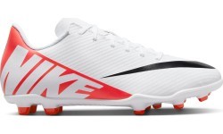 Nike Jr Vapor 15 Club FG/MG Football Boots for Teens White DJ5958 600