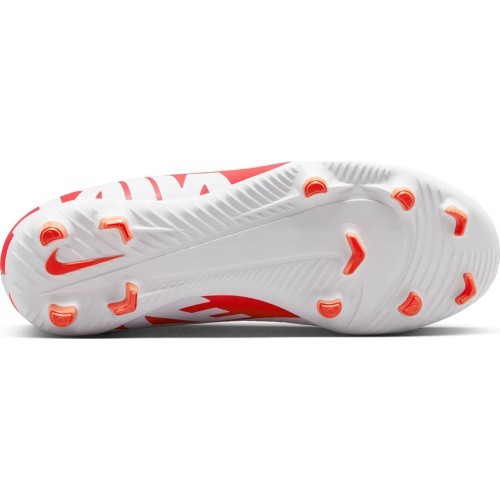 Nike Jr Vapor 15 Club FG/MG futbola apavi pusaudžiem balti DJ5958 600
