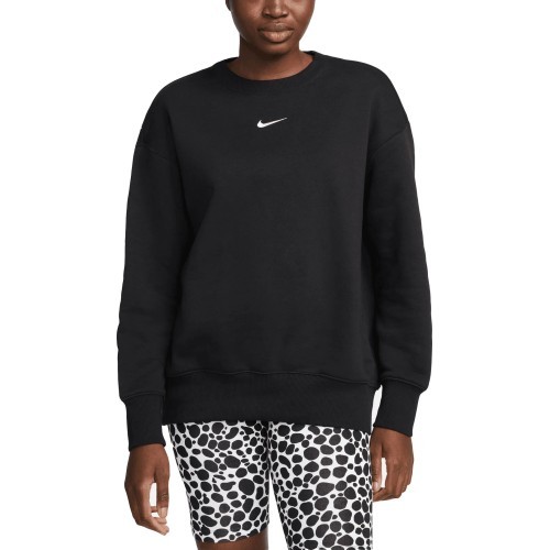 Nike W NSW Phnx Fleece OS Crew women's sweatshirt, black DQ5733 010