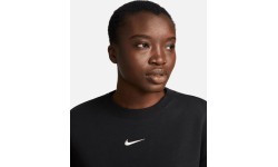 Женский свитшот Nike W NSW Phnx Fleece OS Crew, чёрный DQ5733 010