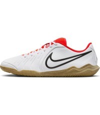Nike Jr Legend 10 Club IC Football Shoes White Red DV4343 100