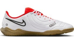 Nike Jr Legend 10 Club IC Football Shoes White Red DV4343 100