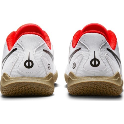 Nike Jr Legend 10 Club IC Football Shoes White Red DV4343 100