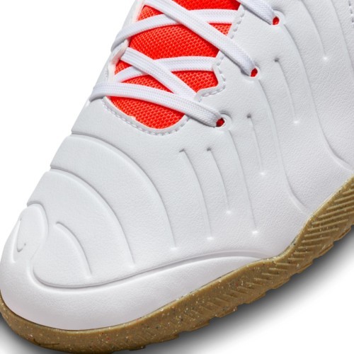 Nike Jr Legend 10 Club IC Football Shoes White Red DV4343 100