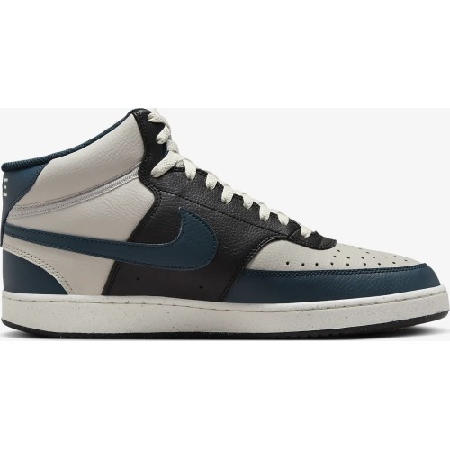 Nike Court Vision Mid Nn vīriešu apavi Black Blue Grey DN3577 004
