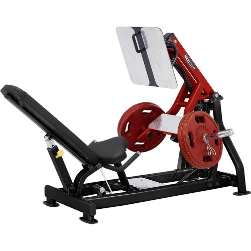 Steelflex PlateLoad Line PLLP PRO kāju trenažieris - Black-Red