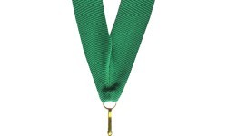 Лента для медали V2 зеленая 2 см