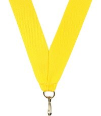 Lente medaļai V8 Dzeltena 1cm