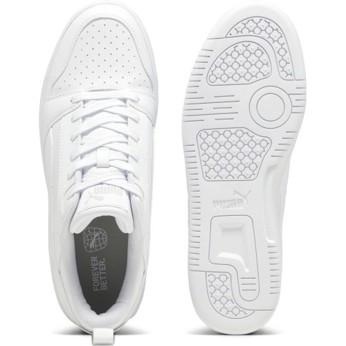Puma Rebound V6 Low vīriešu apavi, balti 392328 03