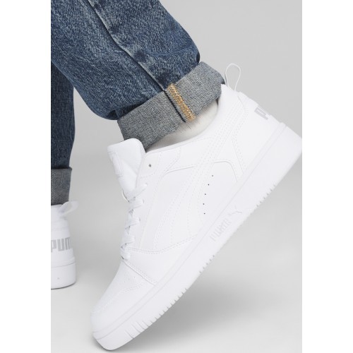 Мужская обувь Puma Rebound V6 Low белая 392328 03