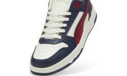 Puma Rbd Game Low Men's Sneakers White Blue Bordeaux 386373 39