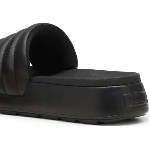 Puma Karmen Slide Puffy sieviešu čības, melnas, 395399 01