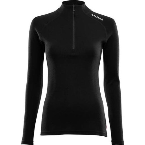 Shirt Aclima WW Mock Neck, With Zipper, Jet Black, XS Size - 123