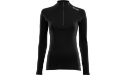 Shirt Aclima WW Mock Neck, With Zipper, Jet Black, XS Size - 123