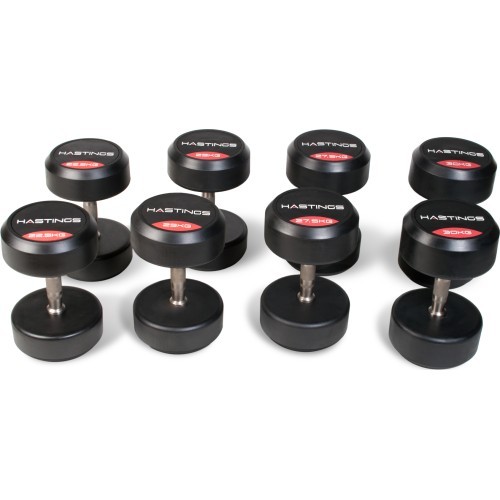 Hastings profesionālās hanteles 22,5-30 kg
