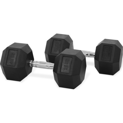 Hastings Hex Dumbbell 25 kg Set