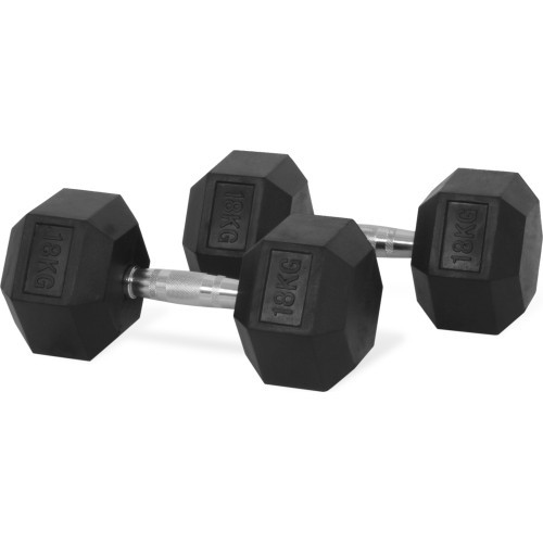 Hastings sešstūra hanteļu komplekts 18 kg