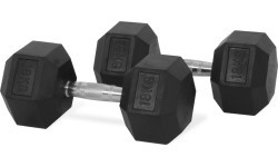 Hastings sešstūra hanteļu komplekts 18 kg