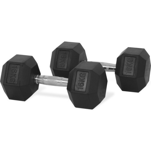 Hastings Hex Dumbbell 16 kg Set