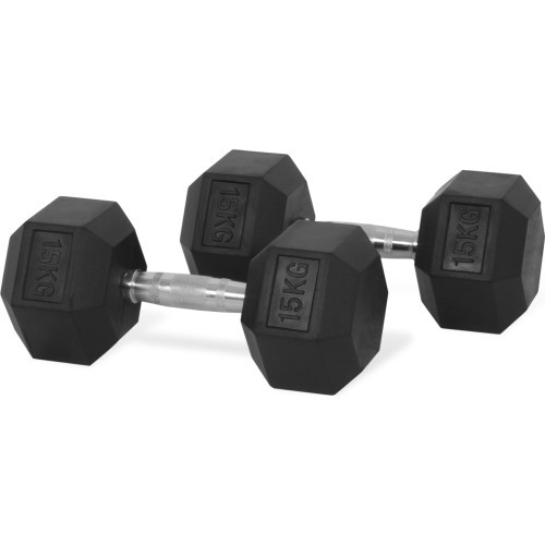 Hastings Hex Dumbbell 15 kg Set