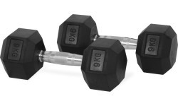 Hastings Hex Dumbbell 9 kg Set