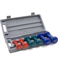 Kroon Vinyl Dumbbell Set 6 kg