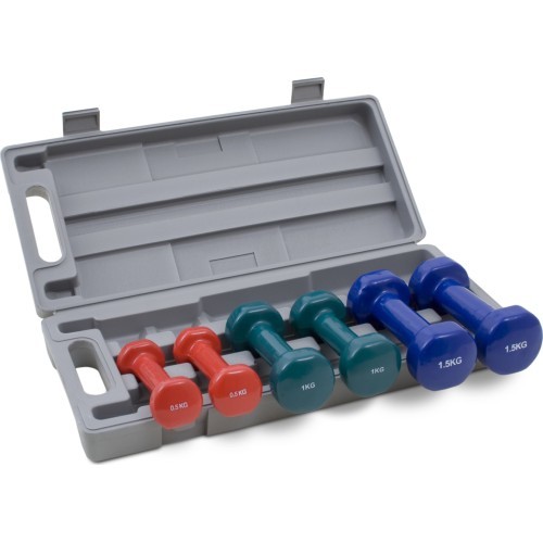 Kroon Vinyl Dumbbell Set 6 kg