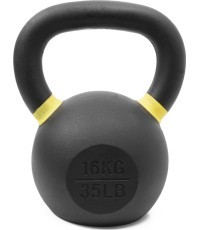 Pivot Fitness Premium Cast Iron Kettlebell 16 kg