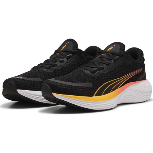 Puma Scend Pro vīriešu skriešanas apavi Black Orange 378776 26
