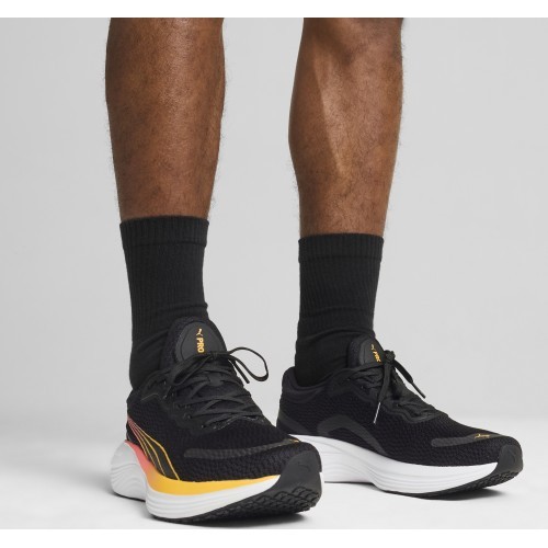 Мужские беговые кроссовки Puma Scend Pro Black Orange 378776 26
