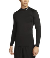 Nike vīriešu krekls M NP DF Tight LS Mock Black FB7908 010