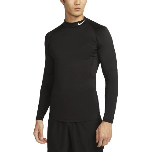 Мужская футболка Nike M NP DF Tight LS Mock Black FB7908 010
