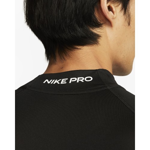 Nike vīriešu krekls M NP DF Tight LS Mock Black FB7908 010