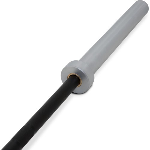 Профессиональный олимпийский гриф Pivot Fitness MPB2802, черный цинк